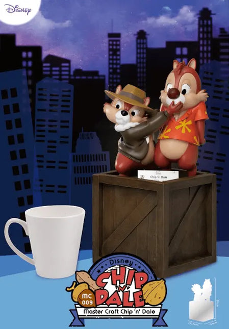 Disney Chip 'n Dale Master Craft Table Top Statue - LM Treasures 