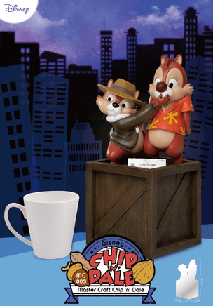 Disney Chip 'n Dale Master Craft Table Top Statue - LM Treasures 