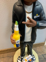 Snoop Dogg In Black Sweatsuit Corona Bobblehead Statue - LM Treasures 