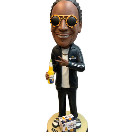 Snoop Dogg In Black Sweatsuit Corona Bobblehead Statue - LM Treasures 