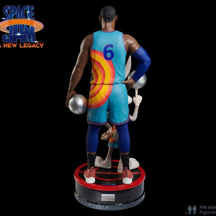Space Jam Lebron James & Bugs Bunny Life Size Statue - LM Treasures 