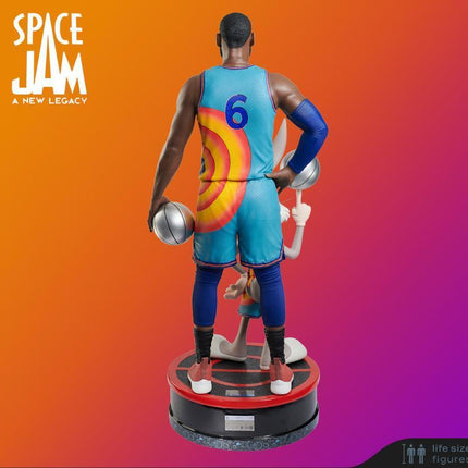 Space Jam Lebron James & Bugs Bunny Life Size Statue - LM Treasures 