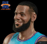 Space Jam Lebron James Silicone Head Life Size - LM Treasures Life Size Statues & Prop Rental