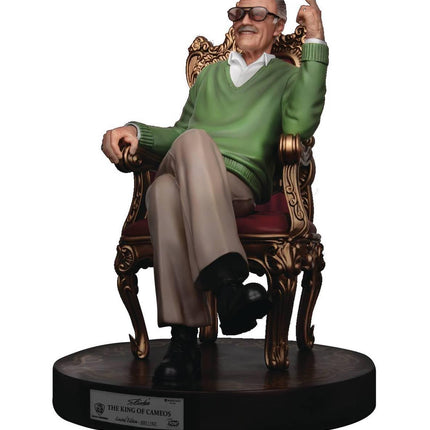 Stan Lee: The King Of Cameos Master Craft Table Top Statue - LM Treasures 