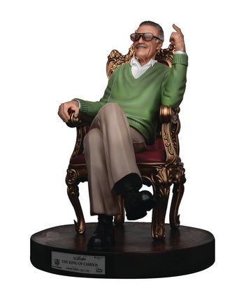 Stan Lee: The King Of Cameos Master Craft Table Top Statue - LM Treasures 