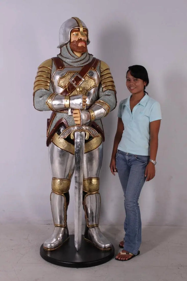 Knight Warrior Life Size Statue LM Treasures - H
