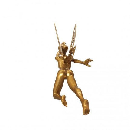 Fairy Golden Hanging Life Size Statue - LM Treasures 