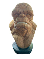 Fantastic 4 "THING" Over Sized Bust Pre-Owned Statue - LM Treasures 