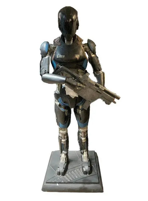 Total Recall (Black) Synth Life Size Pre-Owned Statue LM Treasures - HC