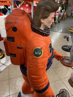 Starguy Astronaut In Orange Life Size Statue - LM Treasures 