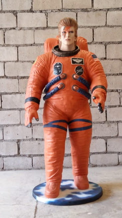 Starguy Astronaut In Orange Life Size Statue - LM Treasures 