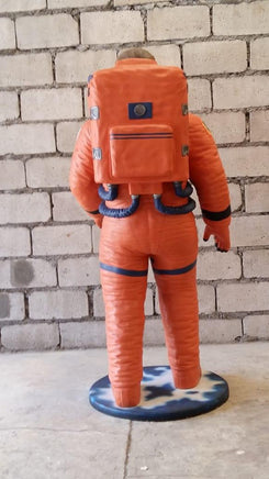 Starguy Astronaut In Orange Life Size Statue - LM Treasures 