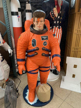 Starguy Astronaut In Orange Life Size Statue - LM Treasures 