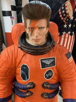 Starguy Astronaut In Orange Life Size Statue - LM Treasures 