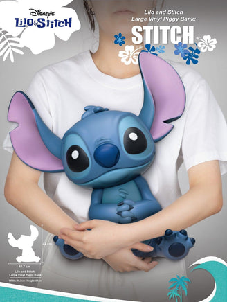 Lilo & Stitch Sitting Stitch Piggy Bank Statue - LM Treasures 
