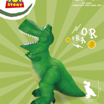 Toy Story Rex Piggy Bank Statue - LM Treasures 