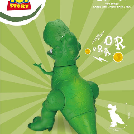 Toy Story Rex Piggy Bank Statue - LM Treasures 