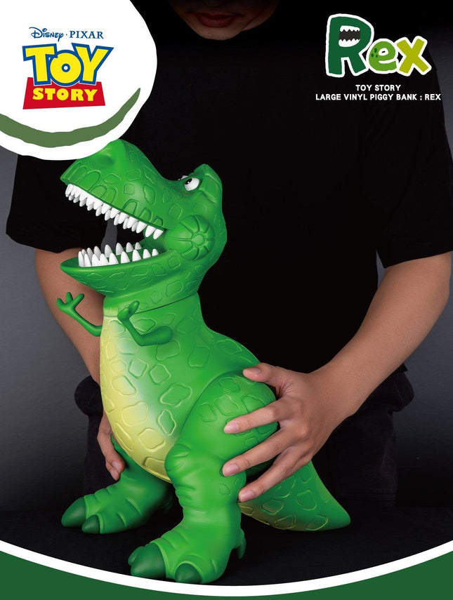 Toy Story Rex Piggy Bank Statue - LM Treasures 