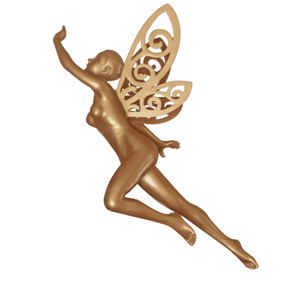 Fairy Golden Hanging Life Size Statue - LM Treasures 