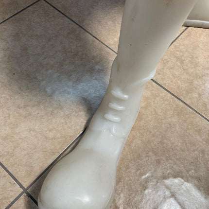 Ronald McDonald All White Life Size Statue - LM Treasures 
