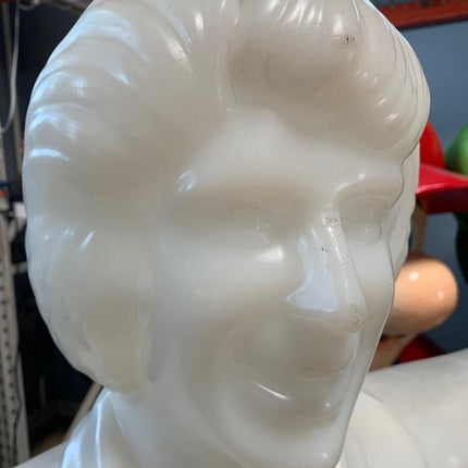 Ronald McDonald All White Life Size Statue - LM Treasures 