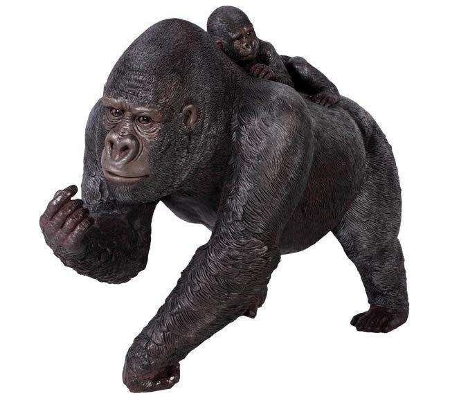 gorilla ape monkey king kong godzilla silver back Reusable Gift Bag