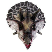 Triceratops Dinosaur Head Medium Life Size Statue - LM Treasures 
