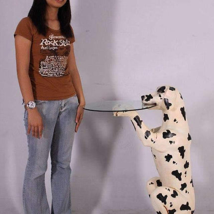 Dalmatian Butler Life Size Statue - LM Treasures 