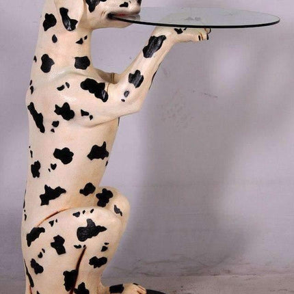 Dalmatian Butler Life Size Statue - LM Treasures 