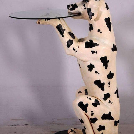 Dalmatian Butler Life Size Statue - LM Treasures 