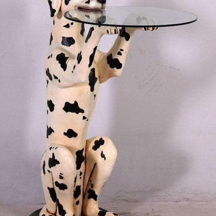 Dalmatian Butler Life Size Statue - LM Treasures 