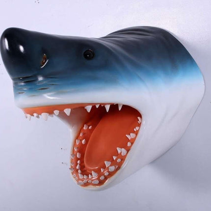 Great White Shark Head Statue - LM Treasures 