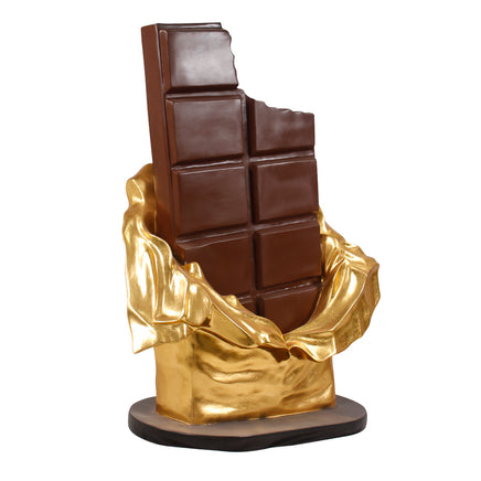 Chocolate Bar Over Sized Statue - LM Treasures 