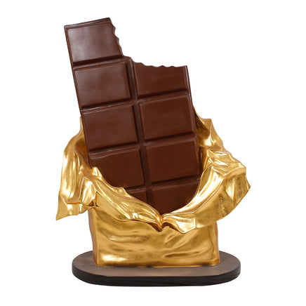 Chocolate Bar Over Sized Statue - LM Treasures 