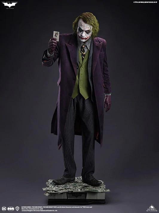 The Dark Knight Joker (Heath Ledger) Life Size Statue - LM Treasures 