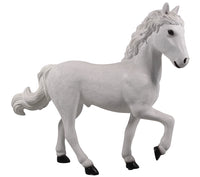 White Majestic Pony Life Size Statue - LM Treasures 