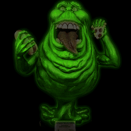 Ghostbusters Slimer Exclusive (Glow in the Dark) Life Size Statue 1:1 Scale Figurine - LM Treasures 