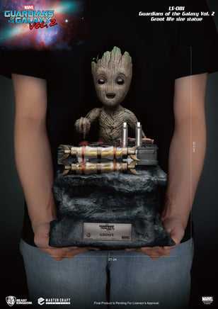 Guardians of the Galaxy Vol. 2 Baby Groot Life Size Statue - LM Treasures 