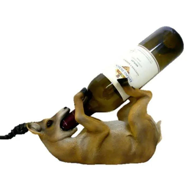 Gazelle Wine Bottle Holder Statue LM Treasures - D