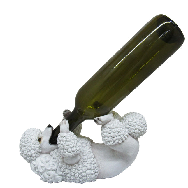 Poodle Bottle Holder Statue - LM Treasures 