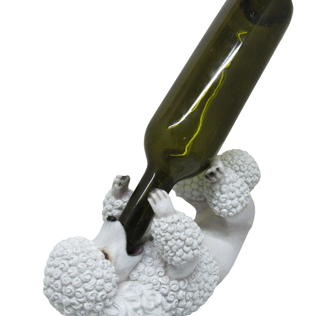 Poodle Bottle Holder Statue - LM Treasures 