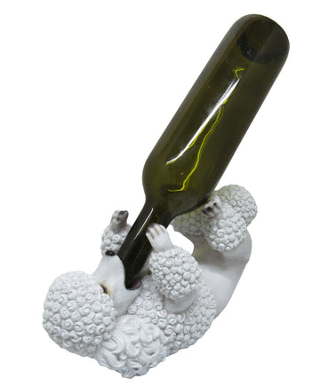 Poodle Bottle Holder Statue - LM Treasures 