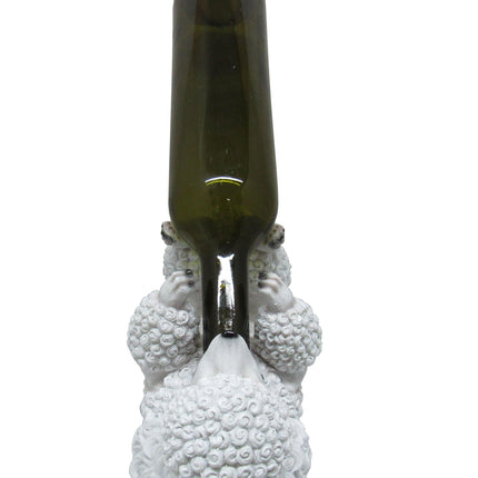 Poodle Bottle Holder Statue - LM Treasures 