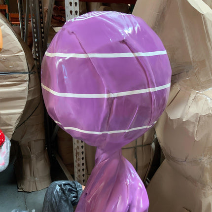 Purple Lollipop Over Sized Statue - LM Treasures 