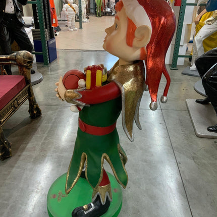 Christmas Elf Boy Over Sized Statue - LM Treasures 