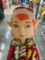 Christmas Elf Boy Over Sized Statue - LM Treasures 