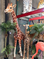 Baby Giraffe Life Size Statue - LM Treasures Life Size Statues & Prop Rental