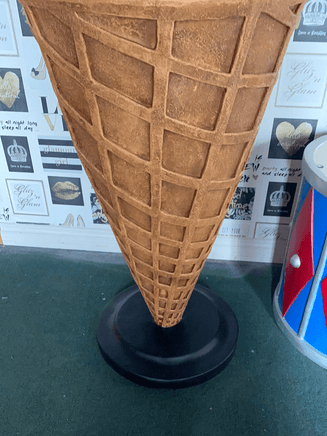 Strawberry Ice Cream Over Sized Statue - LM Treasures 