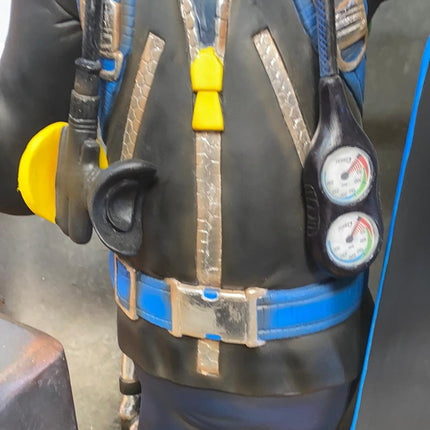 Diver With Menu Life Size Statue - LM Treasures 