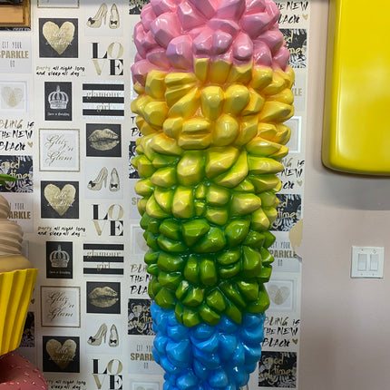 Large Rainbow Rock Candy Over Sized Statue - LM Treasures 